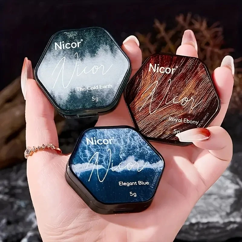 남성용 휴대용 상쾌하고 내구성 있는 고체 연고, 데이트 및 일상생활을 위한 향수, 남자친구를 위한 이상적인 크리스마스 선물