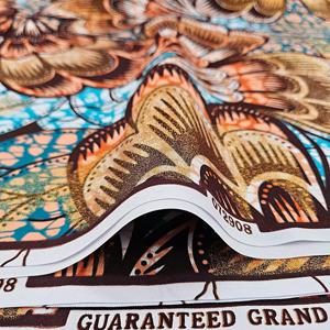 2026년 신규 디자인 그랜드 슈퍼 왁스 원단(글리터 포함), 100% 폴리에스터 아프리카 전통 천, 의류 제작, DIY 공예, 웨딩 장식