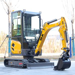 1.8톤 미니 굴삭기 다기능 유압식 1톤 미니 굴착기 맞춤형 CE EPA 인증 정원용 산업용 기계
