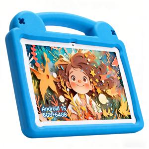ANRY R16Pro 키즈 태블릿 10인치 안드로이드 15 태블릿 8GB(4+4GB) 64GB ROM 듀얼 카메라 학습 교육용 태블릿 PC 어린이 선물