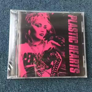 CD 클래식 글램 록 & 팝 록 앨범 마일리 사이러스 음악 CD 플라스틱 하츠 음반 코스프레 워크맨 자동차 사운드트랙 박스 선물