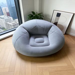 휴대용 풍선형 원형 소파, 실내외 캠핑용 빈백, 침실, 파티오, 뒷마당 휴식용