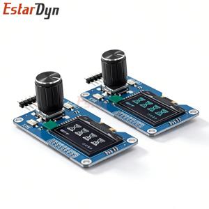 EC11 로터리 엔코더 모듈이 포함된 Estardyn 1.3인치 OLED 디스플레이, Arduino 메뉴 제어 DIY용 IIC 화이트/블루 스크린