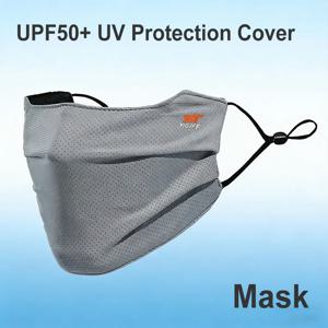 통기성 아이스 실크 페이스 커버 UV 페이스 쉴드 세척 가능 재사용 가능 자외선 차단 페이스 마스크 오토바이 러닝 라이딩 운동 마스크