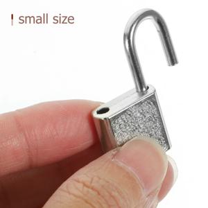 5 세트 작은 잠금 키 세트 스타일 보물 상자 잠금 장치 어린이를위한 보석 상자 사탕 상자 DIY 장식 자물쇠 액세서리