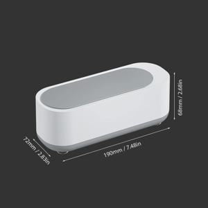 소닉 클리너 고주파 가정용 미니 휴대용 초음파 세척기 (보석, 안경, 칫솔용)