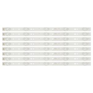 새로운 8 개/대 5LED 405mm LED 스트립 폴라로이드 TQL43F4PR001 5800-W43001-3P00 5835-W43002-2P00 RDL430FY PH43E30DSGW PH43E30