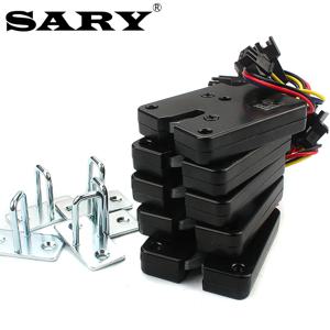 5 조각 작은 캐비닛 도어 전자 잠금 장치 DC3v5v12v 자동 판매기 도어 잠금 장치 전기 제어 잠금 장치 미니 서랍 캐비닛 잠금 장치