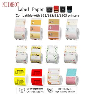 NiiMBot 사랑스러운 색상 가격 라벨링 기계, 열 인쇄 용지, 3 개 방지 스티커 라벨 용지, B21, B3S