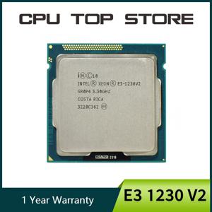 Intel Xeon E3 1230 V2 3.3GHz 4코어 CPU 프로세서 SR0P4 LGA 1155