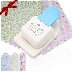 라운드 라벨 구멍 펀치, 1.5 인치, 2 인치, 2.5 인치 코너 종이 구멍 펀치, 라운드 라벨 모양 구멍 펀치 선물 걸이 태그, 3 in 1