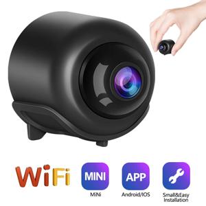 미니 와이파이 무선 HD 야간 투시경 카메라, 가정용 X5 원격 카메라, 어린이 애완 동물 안전 모니터링