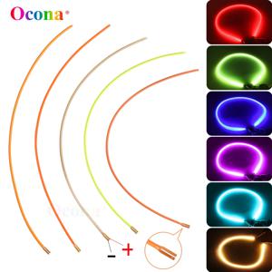 무료 컷 유연한 LED 필라멘트 LED 전구 DIY 110mm 300mm DC 3V 램프 액세서리 다이오드 DIY 부품 핑크 화이트 레드 아이스 블루 2700K