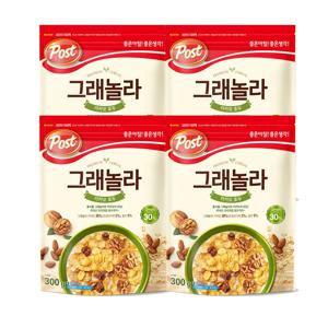 포스트 그래놀라 카카오호두 300g x 4개