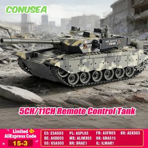 33CM RC 탱크 원격 조종 전투 탱크 크롤러 자동차 전기 모델 전자 장난감 소년 생일 선물