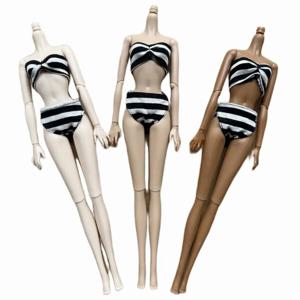 1/6 슈퍼 모델 인형 바디 조인트 움직일 수있는 솔리드 인형 긴 손톱 FR/IT 인형 머리 용 30cm 교체 바디 DIY 놀이 장난감