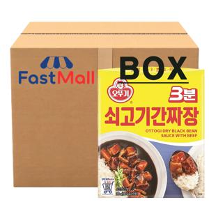 오뚜기 3분 쇠고기간짜장 200g 24개