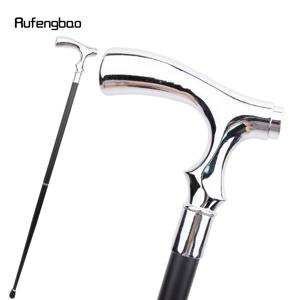 흰색 T 모양 패션 신사 장식 스틱 - 코스프레, 스팀펑크 및 의상 파티를 위한 36