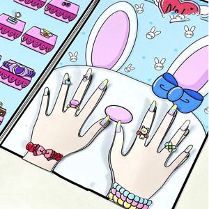 만화 이발소 네일 숍 조용한 책 소녀 수제 DIY 스티커 장난감 짜기 책 장난감 어린이를위한 안티 스트레스 장난감