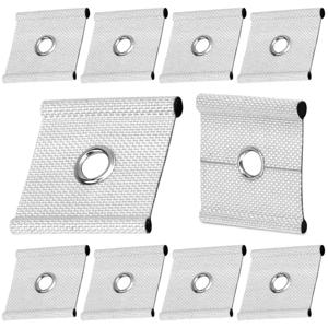 6/12Pcs 뜨거운 판매 S 모양의 캠핑 천막 후크 클립 RV 텐트 걸이 캐러밴 Camperb 액세서리 용 구멍이있는 라이트 걸이