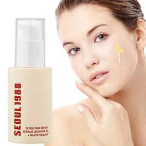 1/2PCS 한국어 SEOUL 1988 레티놀 페이스 세럼 페이드 파인 링클 모이스춰 라이징 화이트닝 스팟 제거 수축 모공 뷰티 스킨 케어