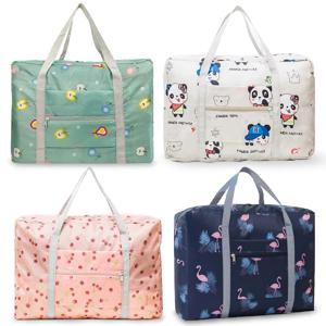 대용량 여행 가방, 접이식 여행 가방, 출장, 여행, 스포츠, 피트니스, 주말, 1박 여행에 적합한 여성용 가방