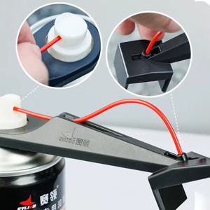 1/2PCS 오토바이 체인 오일러 스프레이 윤활제 오일러 도구 무더기 없는 체인 왁스 체인 클리너 체인 오일 도포기