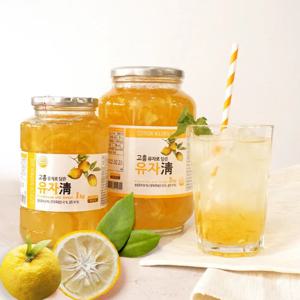 전남 고흥 유자청 유자차 농축액 엑기스 청 음료 베이스 1kg