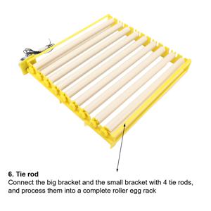 56 계란 터너 완전 자동 계란 인큐베이션 트레이 가정용 계란 부화기 트레이 (닭, 오리, 메추리알 부화기 액세서리)