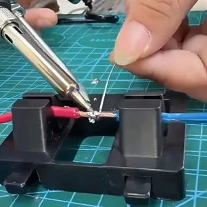 용접 와이어 고정 장치 조정 가능한 브래킷 용접 테이블 클램프 마더 보드 납땜 용접 로케이터 납땜 도구 용접 공급 장치