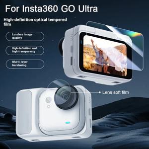 Insta360 GO Ultra 9H 강화 유리 필름용 긁힘 방지 운반 가방 Insta360 GO Ultra 카메라 액세서리용 보호 케이스