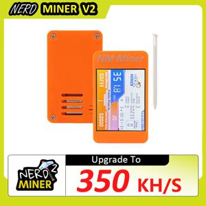 NerdMiner V2 350KH 해시레이트, 스마트 디스플레이, 암호화폐 솔로, 로또, Nerd Miner, 비트코인 ​​채굴기 ESP32-2432S028R 2.8인치