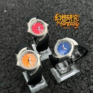 Y2K 연구소 밀레니엄 레트로 독특한 디자인 실리콘 스트랩 고급스러운 느낌 남녀 공용 니치 개성 액세서리