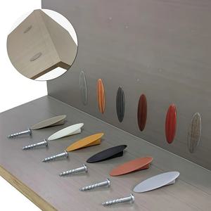 100개 플라스틱 포켓 홀 플러그 9mm 슬랜트 홀 캡 홀 로케이터 드릴 가이드 도구 액세서리 다채로운 스토퍼 플러그 캡