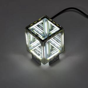 전자 DIY 엔지니어링 4차원 공간 슈퍼큐브 창의적 심연 밤 부품 조립 납땜 연습 키트 선물