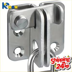 스테인리스 스틸 잠금 래치 애완동물 케이지 오른쪽 문 볼트 해스프 욕실 보안 도난 방지 데드볼트 도어 강화용 잠금장치