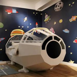 일반 북유럽 스타일 어린이 침대 장식 심플 화이트 싱글 디자인 어린이 침대 공주 소녀 스타일 레티노 페르 밤비니 가구 홈