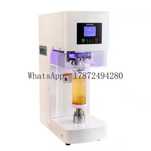 자동 휴대용 플라스틱 알루미늄 캔 실러 씰링 머신 캔 닫는 기계 소프트 드링크 캔 캡핑 실링 머신