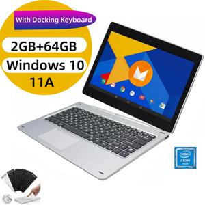 새로운 2 in 1 태블릿 11.6인치 윈도우 10 도킹 키보드 포함 2GB 램 64GB 롬 x5-8300 1366*768 IPS HD-MI 9000mAh 배터리