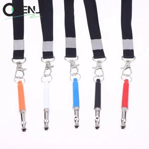 애완동물 훈련 용품 조절 가능한 개 훈련 호루라기 줄 포함 짖음 방지 초음파 소리 플루트 무음 제어 도구 1개