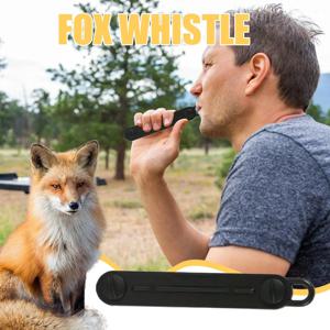 사냥용 여우 소리 호루라기, 실제 동물 소리로 사냥대상 유인, 휴대용, 사냥꾼 및 야외 활동가용