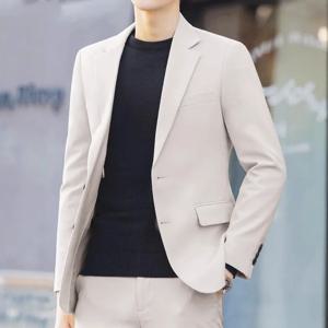 블레이저의 새로운 남성 패션 아웃도어 여행 청년 결혼식 캠퍼스 슬림 캐주얼 한국 스타일 멋지고 스타일리시한 정장 블레이저