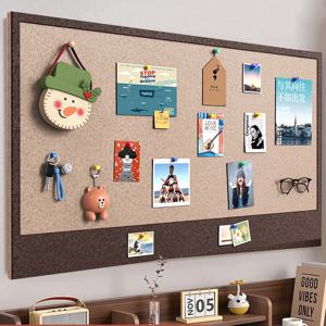 벽걸이용 코르크 보드 게시판 60cmX40cm