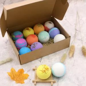 12개입 20g/60g 목욕 선물 천연 미니 수제 목욕 발 스파 폭탄 풍부한 에센셜 오일 보습 건조 피부 릴랙싱 향