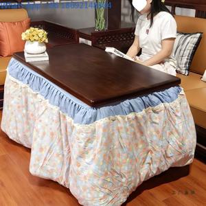 가정용 테이블, 접이식 겨울용 간편한 강 테이블, 새로운 스타일의 원목 직사각형 난방 테이블, 난방 랙