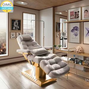 현대식 전동 속눈썹 페이셜 베드, 뷰티 살롱 가구, 고급 마사지 테이블 및 침대, 전동 진동 마사지 베드