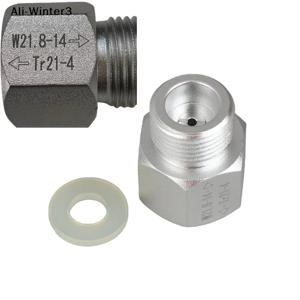 TR21-4를 W21.8으로 변환하는 어댑터, 소다스트림 실린더 컨버터, 수족관 물고기, 홈브루 맥주, 코니 케그, CO2 액세서리용