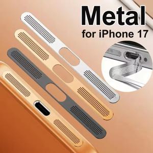 메탈 스피커 메쉬 방진 방수 접착 커버 아이폰 17/17 프로/17 에어/17 프로맥스용 긁힘 방지 방진 클리너 키트