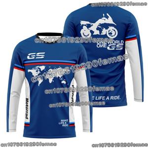 핫세일 GS 어드벤처 모토라드 기념 티셔츠 아웃도어 오토바이 라이딩 편안한 상의 (어드벤처 바이크 애호가용)