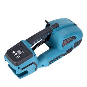 하이머딩거 18V 스트래핑 머신, 13-16mm PET/PP, 디지털 디스플레이, 원버튼 용접, 휴대용 자동 포장기 ​ 배터리 없음